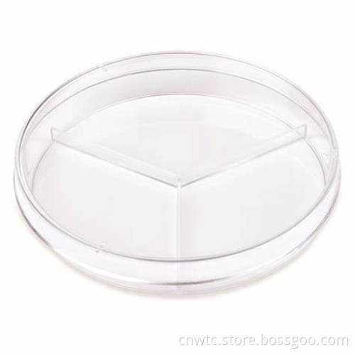 Petri Dish Supply: Triple Vented Polystyrene Petri Dishes, 90x15mm - Pack of 20